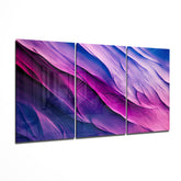 Purple Mega Glass Wall Art.